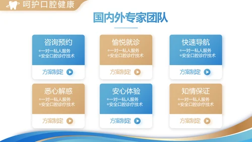 口腔牙科创业融资计划书动态PPT