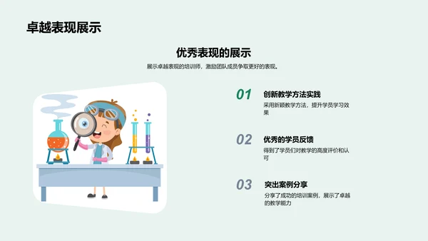 年度教学总结PPT模板