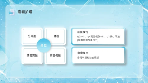 彩色新拟态毛玻璃人工气道管理企业培训PPT课件