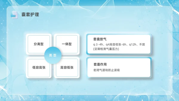 彩色新拟态毛玻璃人工气道管理企业培训PPT课件