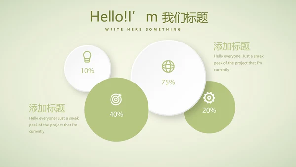 绿色清新春季护肤动态PPT