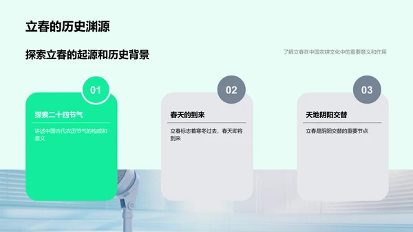 立春节气解读PPT模板