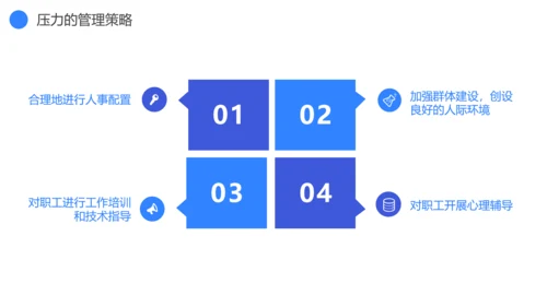 蓝灰色企业心理健康通用PPT模板