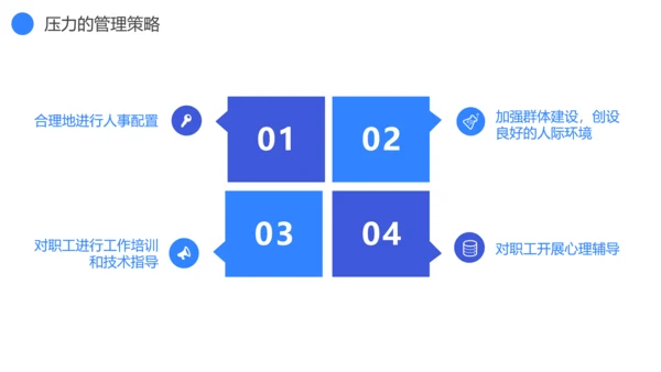 蓝灰色企业心理健康通用PPT模板