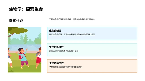 初一科学普及讲座PPT模板