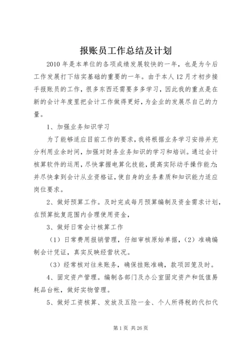 报账员工作总结及计划.docx