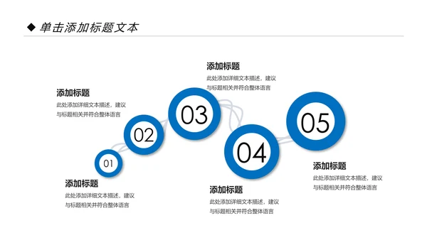 2020蓝色金融银行理财工作总结汇报PPT模板