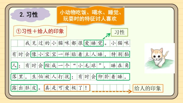 统编版语文二年级下册2024-2025学年度第七单元写话：养小动物的理由（课件）