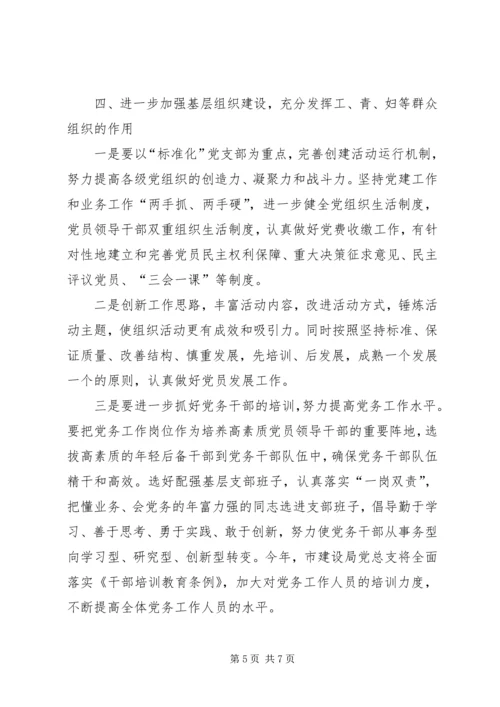 建设局党建工作计划范文.docx