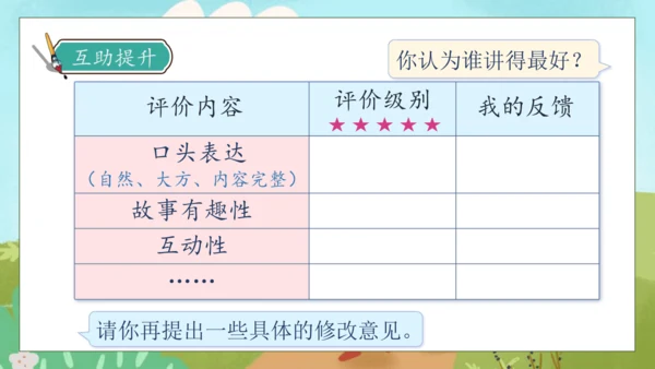 【核心素养】部编版语文三年级下册-口语交际-趣味故事会（课件）