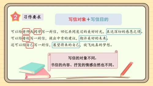 统编版语文六年级下册2024-2025学年度写信（课件）