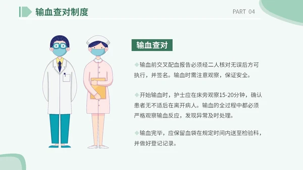 医疗医院学校医生护士插画风手术安全核查制度培训课模板护理安全管理