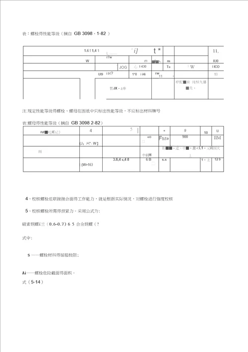 螺栓组受力分析与计算