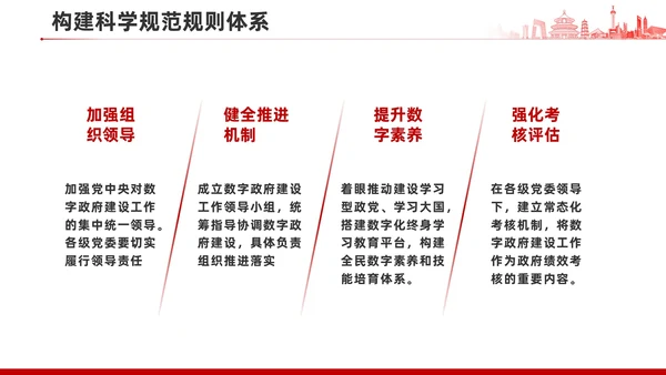 关于加强数字政府建设的指导意见PPT课件模板