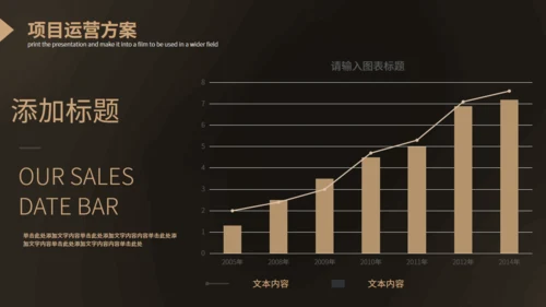 大气硬实力商业项目计划书通用PPT模板