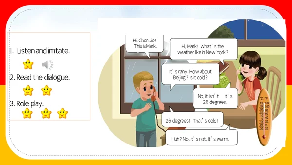 小学生英语教育教学PPT模板
