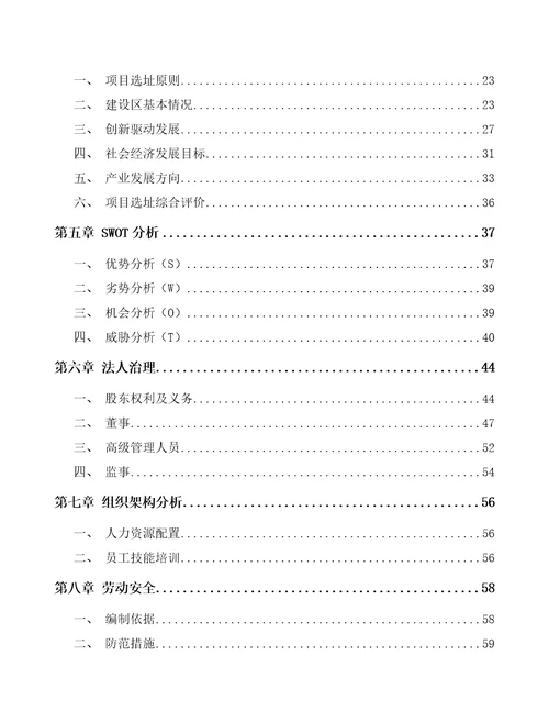 湖南扳手项目可行性研究报告模板范本