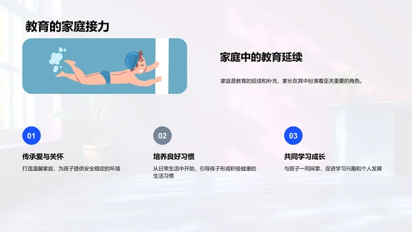 教师在教育中的角色PPT模板