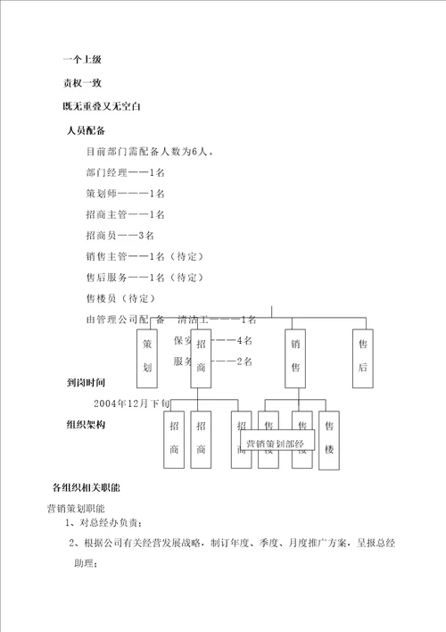 东方广场项目招商方案