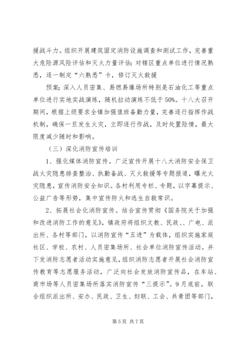 营前中学迎十八大消防安全保卫战工作方案 (5).docx