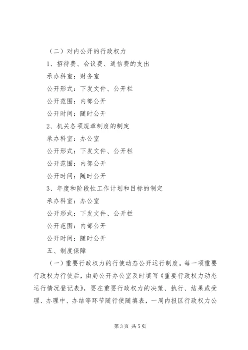 行政权力公开透明运行工作实施方案 (6).docx