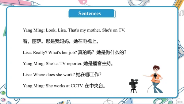 Unit 4  Where do you work Lesson 21- Lesson 22 课件（