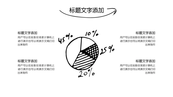 简约手绘教学课件通用PPT模板