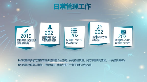 医院医疗生物科技公司工作总结PPT