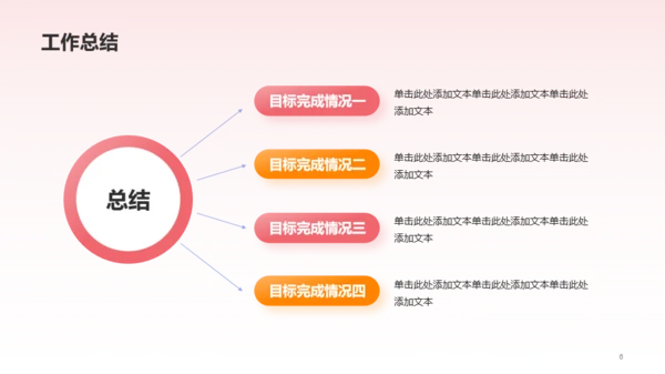 红色3D金融行业工作总结PPT模板