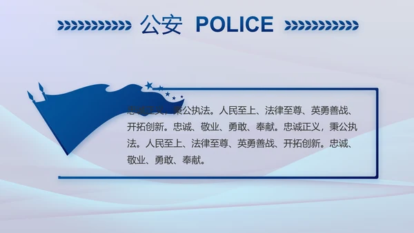 雷霆风暴专项行动公安警察PPT