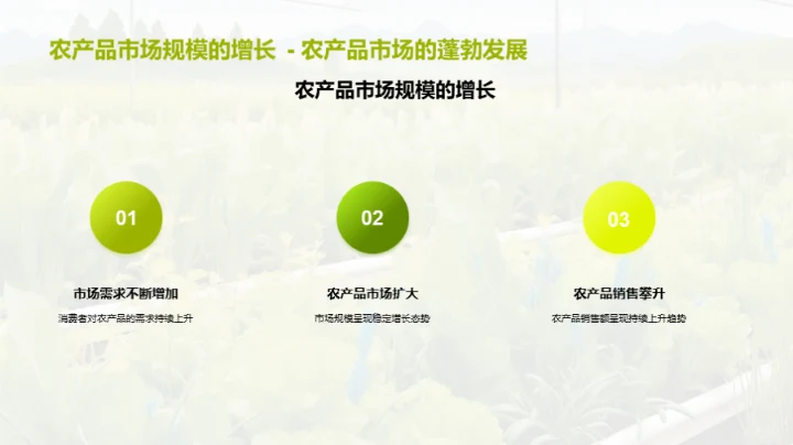 农产品市场洞察解析