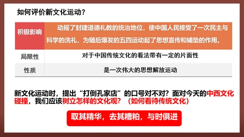 第12课 新文化运动—2024-2025学年八年级历史上册课件（统编人教版）