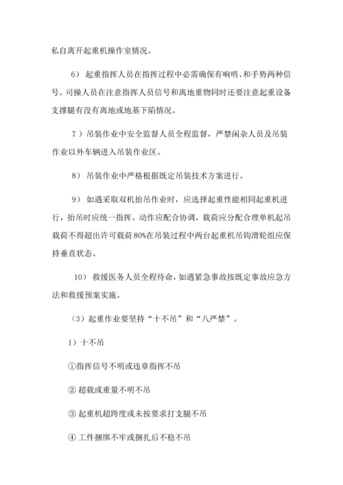危险性较大分部分项综合重点工程安全综合标准施工专业方案.docx