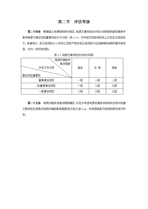 《广东省地质灾害危险性评估实施细则》(2013年)