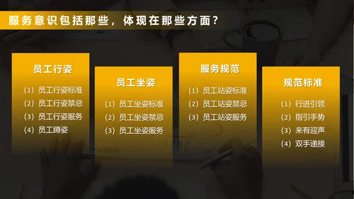 小区物业服务意识沟通培训PPT模版