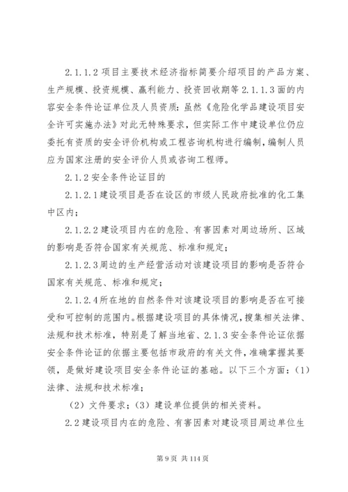安全条件论证报告格式.docx