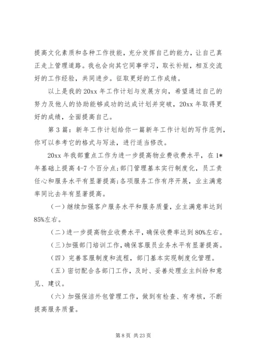 新年工作计划（共9篇）.docx