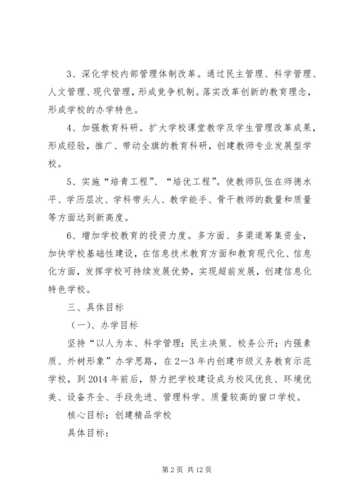 晁庄小学均衡发展规划方案 (4).docx