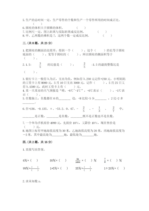 小升初数学综合练习试题（全优）.docx