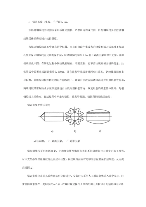 深基坑预应力锚索施工工法.docx