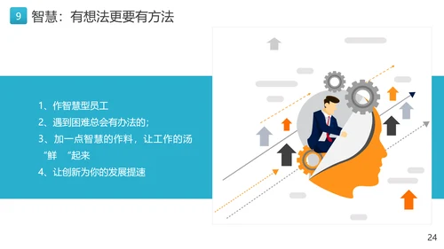 优秀员工十大职业素养教育PPT
