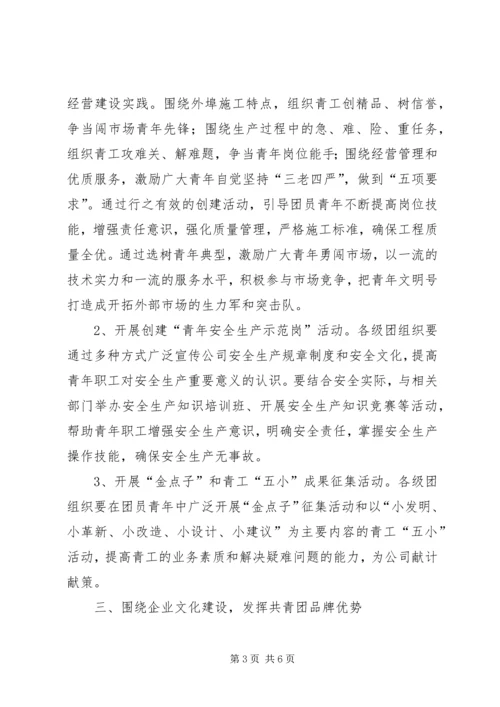 公司团委工作要点 (8).docx