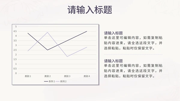 紫色花卉小清新医美商业计划书PPT模板