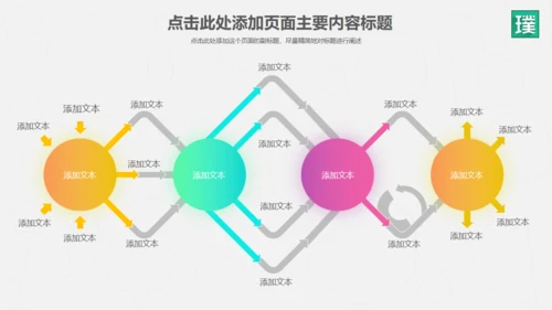 流行色彩商务年度工作总结汇报通用PPT模板