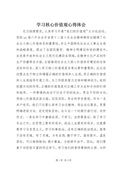 学习核心价值观心得体会 (2).docx