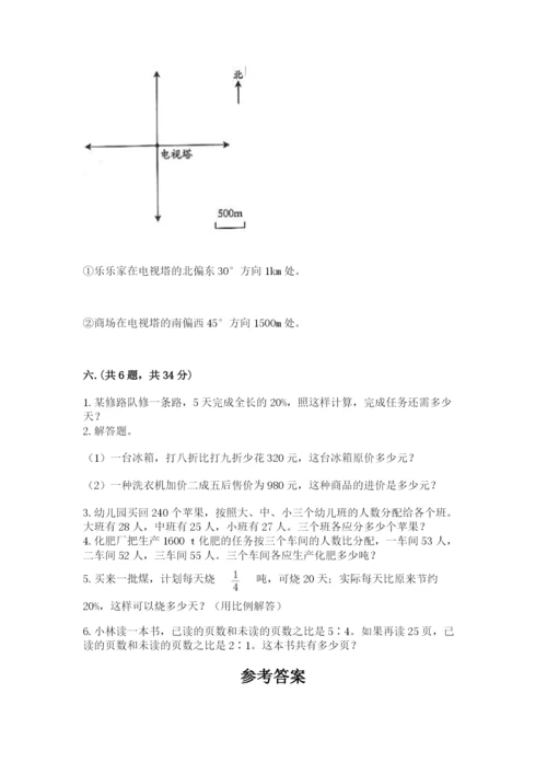 小升初数学考前检测试题（原创题）.docx