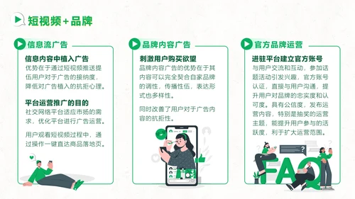 短视频用户增长指南PPT模板