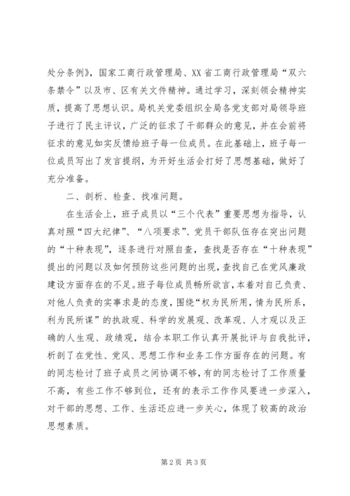 民主生活会（物价）报告工作报告范文_1.docx