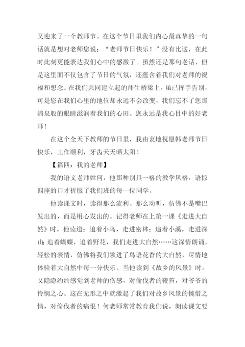 我的老师作文900字.docx