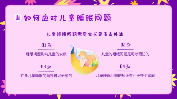 3月21日世界睡眠日儿童睡眠健康教育家长会PPT
